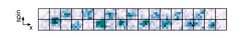 Experimental image of an antiferromagnet spin chain after a local Spin-Gerlarch separation