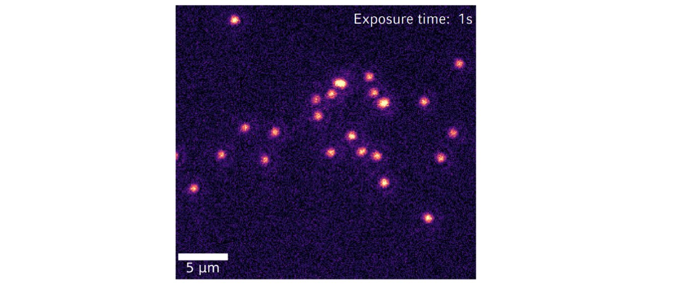 Single caesium atoms in a 767nm pinning lattice.